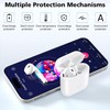 Gadihua Wireless Charging Case Replacement for AirPods 1/2, Compatible with