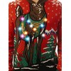 Ugly Christmas Party Light Up Knitted Ugly Christmas Sweater for