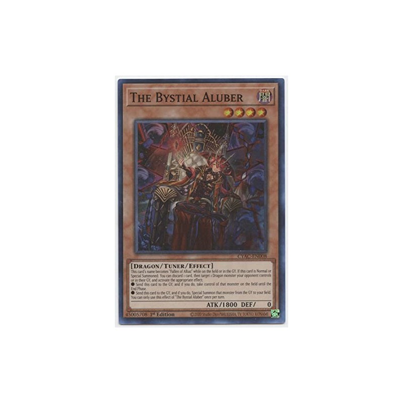 The Bystial Aluber - CYAC-EN008 - Super Rare - 1st