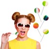 Fruidles Multicolor Round Lollipop, Mixed Fruit Flavor, Made in Brazil,