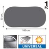 Sumex Car Sunshade for side window, Black, 50x100 cm