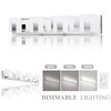Aipsun 4 Lights Dimmable Modern LED Vanity Light for Bathroom