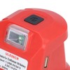 Rechargeable Spotlight Power Tool Lithium Battery Charging Lamp with USB