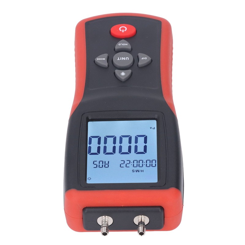 Digital Manometer 12 Units Selectable Multi Function Digital Differential Pressure