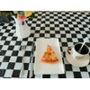 BRICHBROW Pcs of 3 Premium Plastic Checkered Flag Tablecloths Picnic