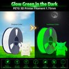 SUNLU PETG Glow in The Dark Filament, Luminous PETG 3D