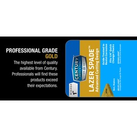 Century Drill & Tool 36832 Lazer Spade Bit, 1/2"