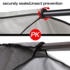 Univivi Hanging Garment Bags,2pcs Garment Clothes Cover Protector Garment Rack