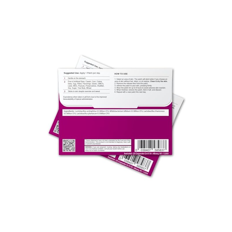 Kids Probiotic Skin Patch by PatchAid