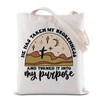 ZJXHPO Bible Verse Tote Bag Christian Reusable Grocery Shopping Bag