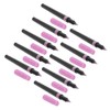 10 Pcs Paint Markers Purple Metal Texture Waterproof Glass Marker