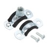 QUARKZMAN Pipe Clamps Stainless Steel 3/4 Inch (19 mm) Inner