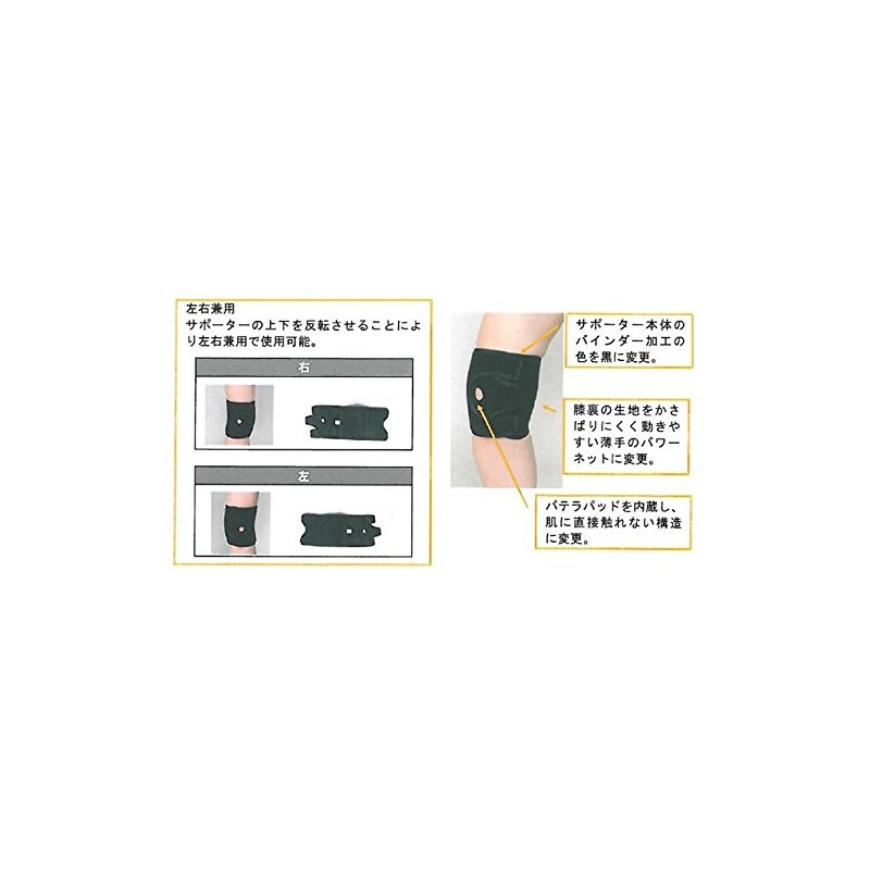 Nippon Sigmax [Knee Joint Supporter] Exade Knee Patella Size M