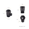 ChuangTim Water Flow Control Valve, Oil Rubbed Bronze Shower Head