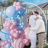Pink and Blue Balloons Garland Arch Kit - Gender Reveal