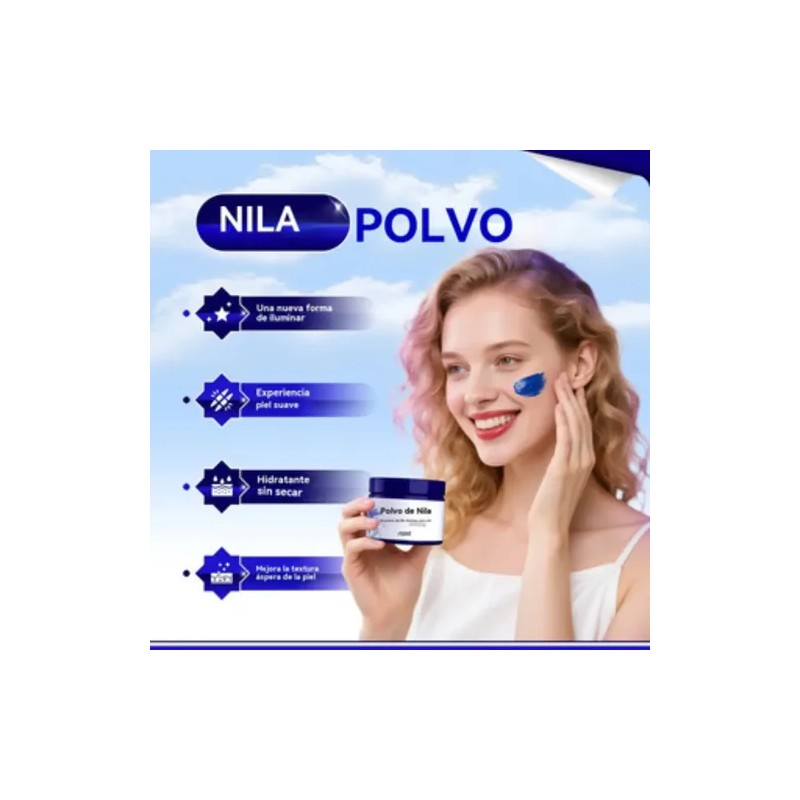 Polvo Azul Nila Marroquí For El Cuidado De La Piel