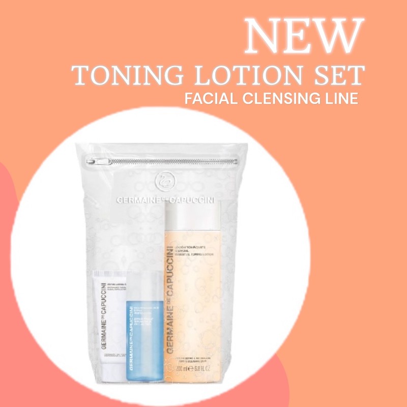 Cappuccini Essential Toning Lotion 200ml Scrub 30ml Remover 50ml 200ml
