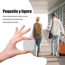 2 Pcs Regleta multicontacto Pared USB, Conector Multiple con 2 Salidas y 2 Puertos USB, multicontacto Enchufe Pared para hogar, para Viajes y Uso doméstico, Blanco, 2 Paquetes