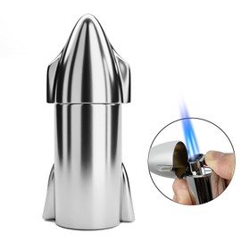 Vintage Bullet Lighter, Reusable Pocket Lighter Keychain Antique Lighter, Cool Trench Lighters for Husband Boyfriend Father