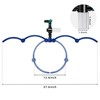 360° Tree Water Sprinkler,Tree Root Watering Tool,Water Ring Sprinkler Irrigation