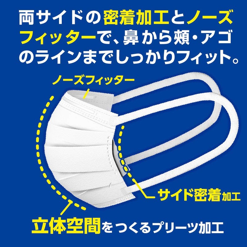 Comfortable Guard Refreshing Mask, Small Size, White, , ,