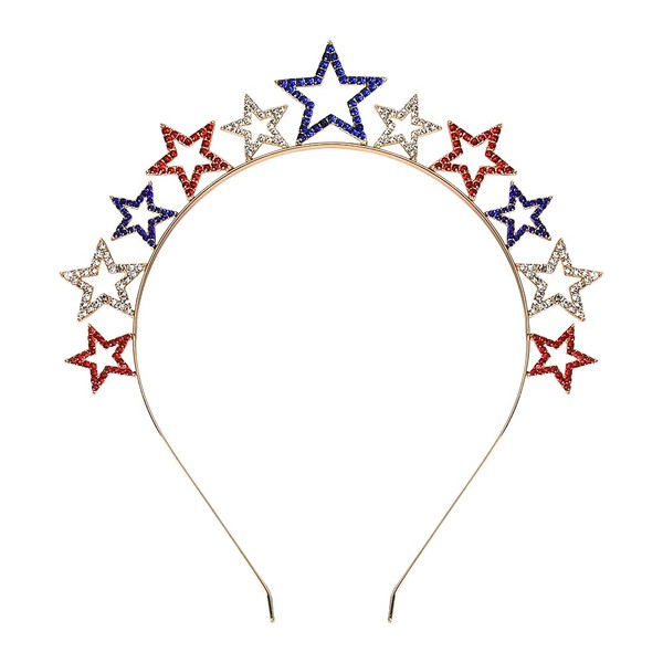 American Flag Headband Tiara Patriotic 4th of July Party Supplies