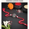 SajShrungar Sp Oxidise Rakhi 1 Set (Rakhi) 1 Set -3