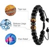 WDong Gifts for men, mens gifts bracelets with Tiger Eye