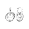 BEEUVIP 925 Sterling Silver Family Always Encircled Dangle Earrings for