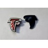 Unbranded Set of 2 Atlanta Falcons Charms compatible with crocs