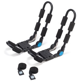 Vault Cargo Kayak Roof Rack Set of Two J-Bar Racks for Kayak, Canoe, SUP on Car, Truck, SUV