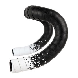 SPF3-WH Bicycle Bar Tape, Drop Handlebar Tape, Road Bike, End Plug, EVA + PU, Left and Right Set, White