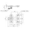 Kumamoto PLUS D-31-1(50) Stainless Steel, Strong Clamping, 2.0 inches (50