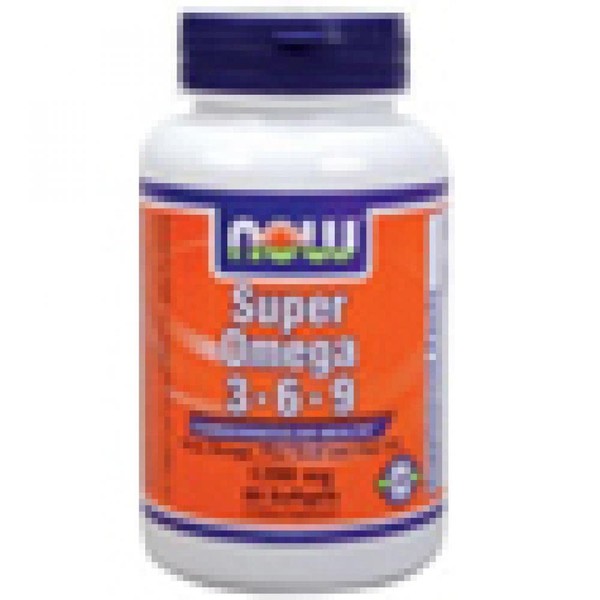 NOW Foods Super Omega 3-6-9 1200 mg-90 ct