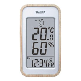 Tanita TT-572NA Digital Thermometer/Hygrometer, Natural
