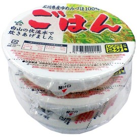 JA Matto Yumemizuho 100% Rice Produced in Ishikawa Prefecture, 7.1 oz (200 g) x 3 P