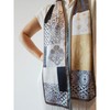 GIMIRO Satin Silk Scarf Double Layers 150 x 16 cm
