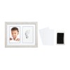 Kate & Milo Rustic Baby Footprint Photo Frame and Ink