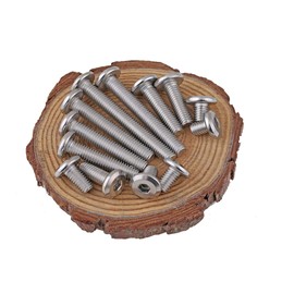 ANSIEDIO Furniture Bed Screws Stainless Steel Hexagonal Screws Furniture Connection Screws M6 x 70 mm Pack of 5