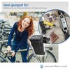 advanSecure® Bicycle Saddle Bag | Ideal for Heavy Chain Locks
