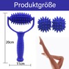 Massage Balls, Massage Roller, Hedgehog Ball, Massage Roller with Handle,