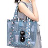 Cool Summer Beach Bag / Shoulder Bag / Transparent Swim Travel Bag Free Size/Vibrant Green 10ea