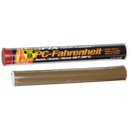 PC Products PC-Fahrenheit Hi-Temp 2 oz Epoxy Adhesive, Brown (45572) (Pack of 12)