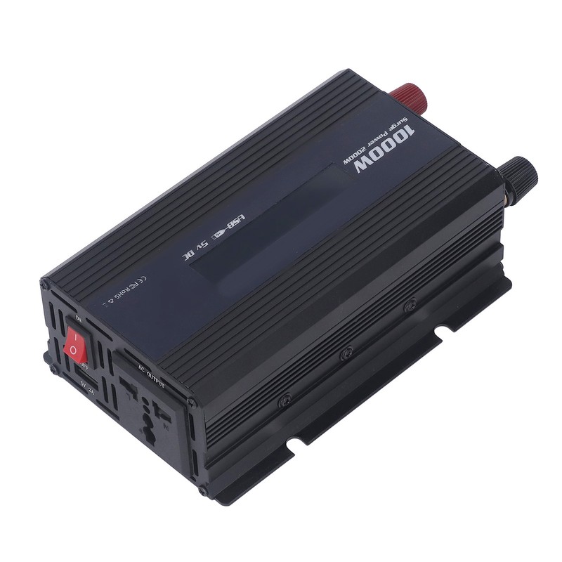 Car Inverter 1000W DC to AC Power Converter Multiple Protection