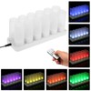 Colourful LED Candle Light Rechargeable Simulation Flameless Tea Candle Lights