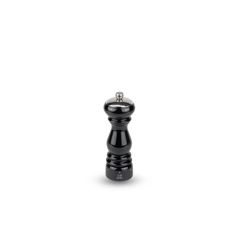 Peugeot 37468 Paris IcÔNE Pepper Mill Wood, black lacquer, 18cm-