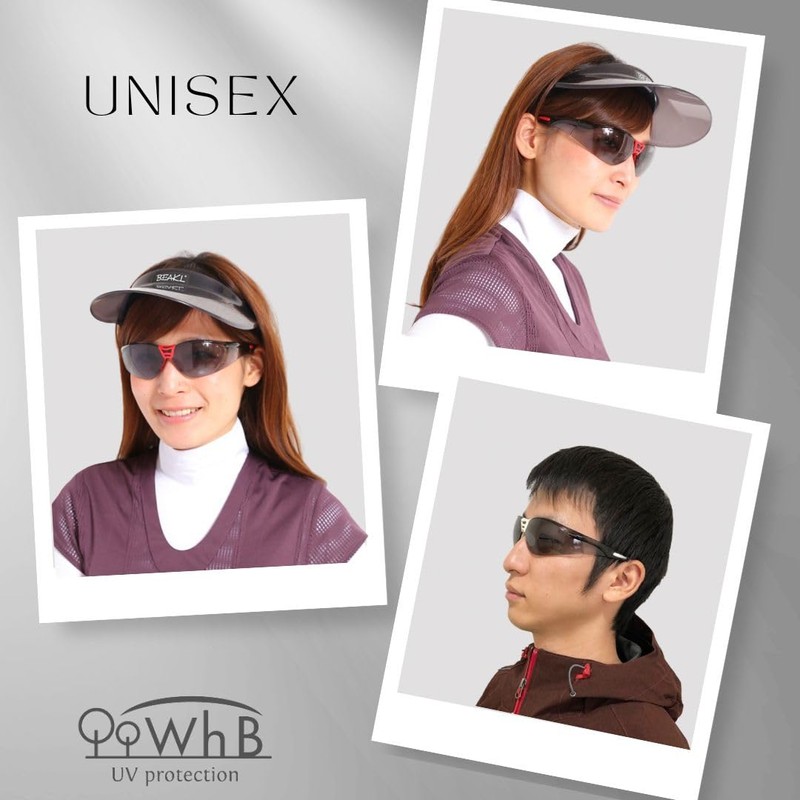 UV Protection Ultralight Sports Sunglasses WhB (Black)