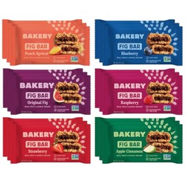 Whole Wheat Bakery Fig Bars Variety (36 Pack)