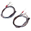 2 Pcs Driver Passenger Side Tow Mirrors Wiring Harness Running
