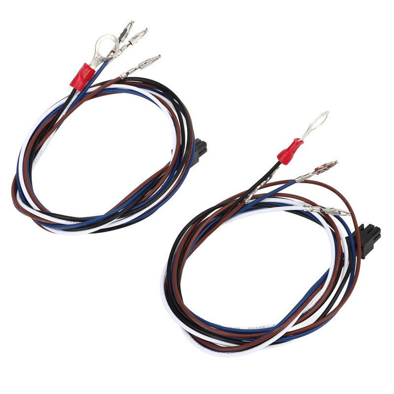 2 Pcs Driver Passenger Side Tow Mirrors Wiring Harness Running